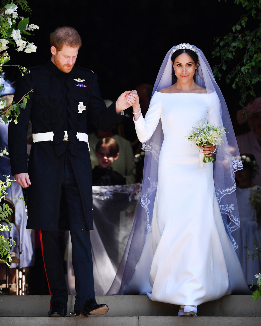 How Meghan Markle Bent The Royal Style Rules On Her Wedding Day E